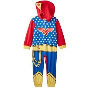 New Wonder Woman Blanket Sleeper 2T Pajamas